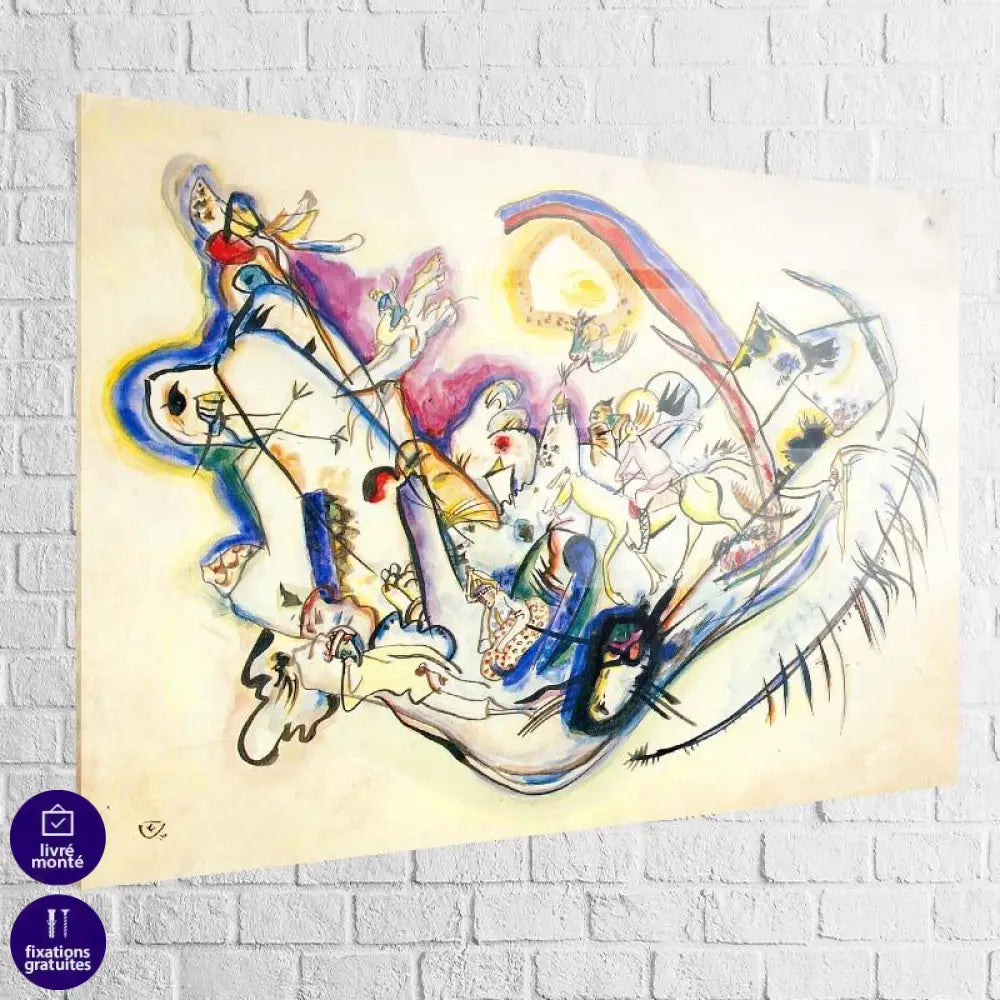 Tableau Kandisky Firebird (1916) - Montableaudeco