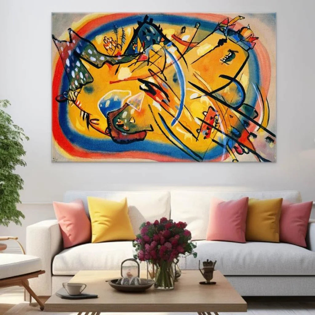 Tableau Kandisky | Landscape (1915) | Offre de Bienvenue -20% b