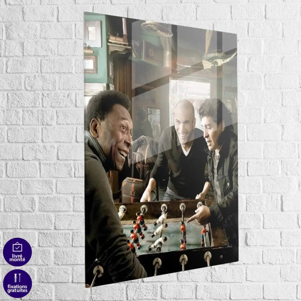 Tableau Légendes du Football - Montableaudeco