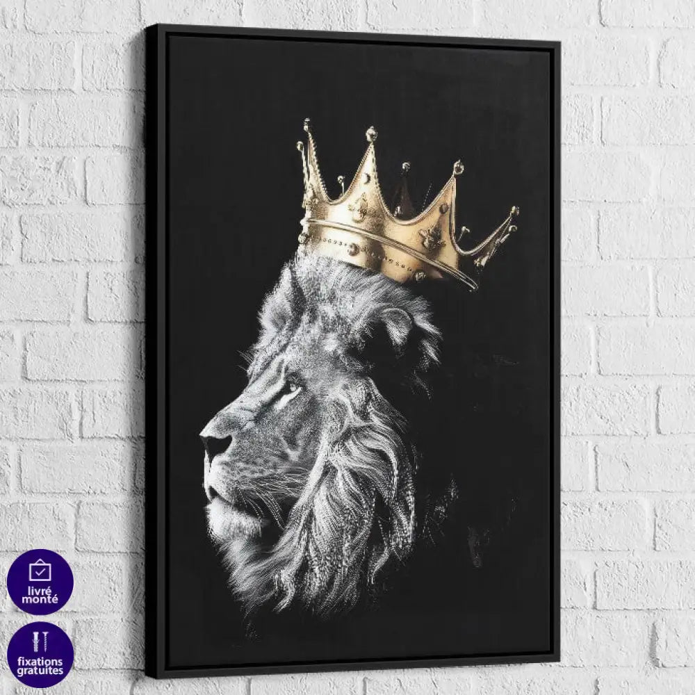 Tableau Lion | Offre De Bienvenue -20% | Livraison Offerte c