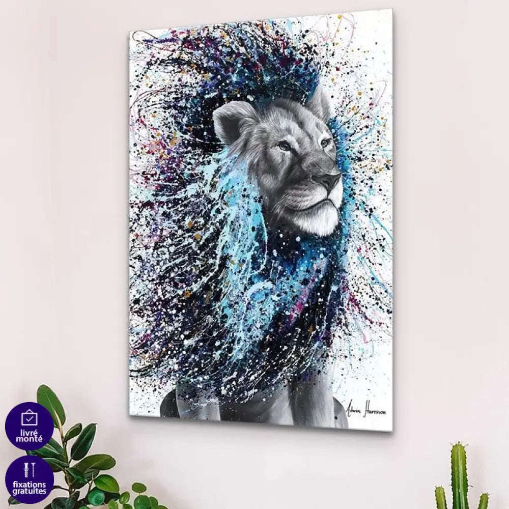 Tableau Lion Le Rêve - Montableaudeco