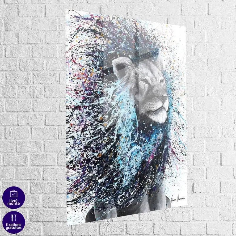 Tableau Lion Le Rêve - Montableaudeco