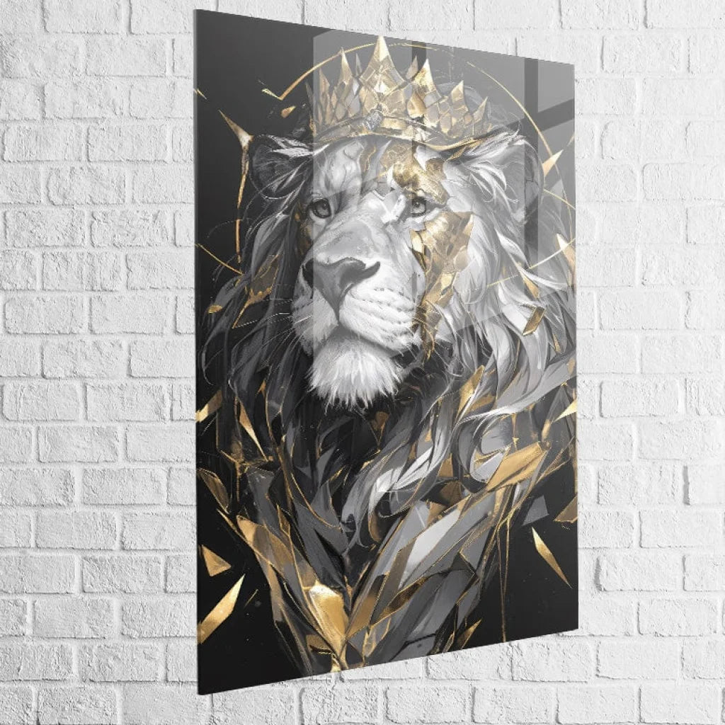 Tableau Lion Suprême 40x60cm / Plexiglas Tableau lion