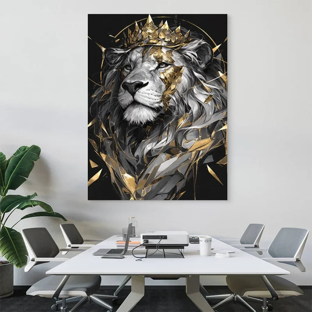 Tableau Lion Suprême Tableau lion