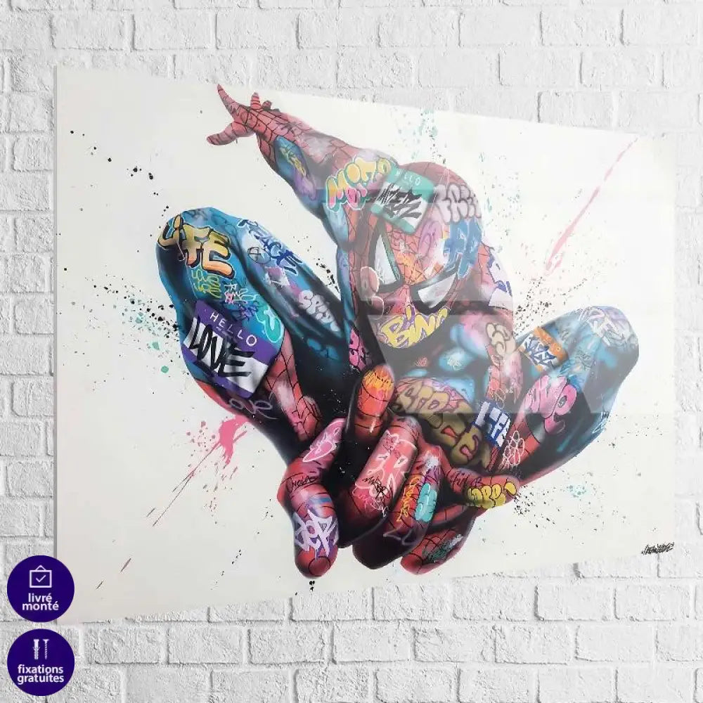 Tableau Marvel Spiderman Graf - Montableaudeco