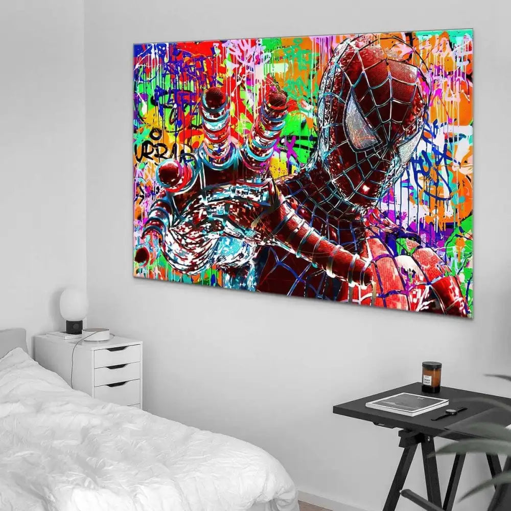 Tableau Marvel Spiderman Tag - Montableaudeco