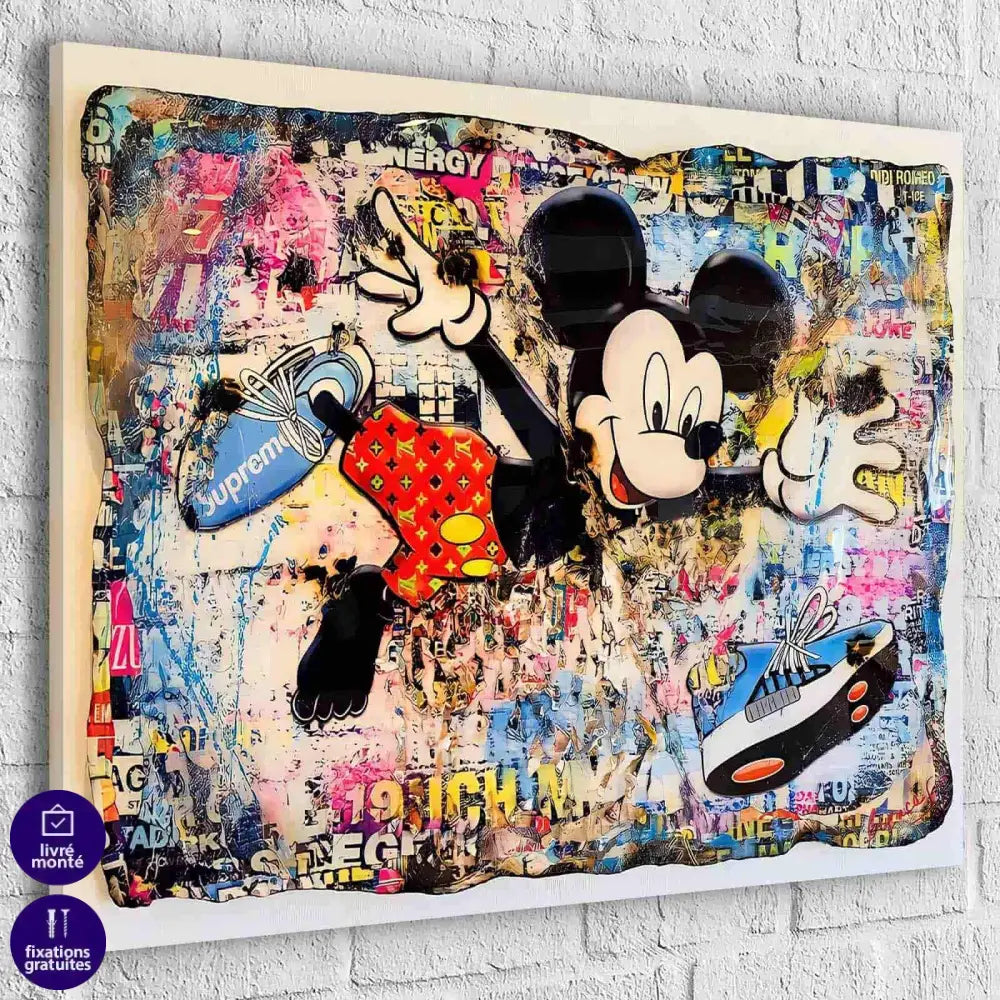 Tableau Mickey Graff Supreme - Montableaudeco