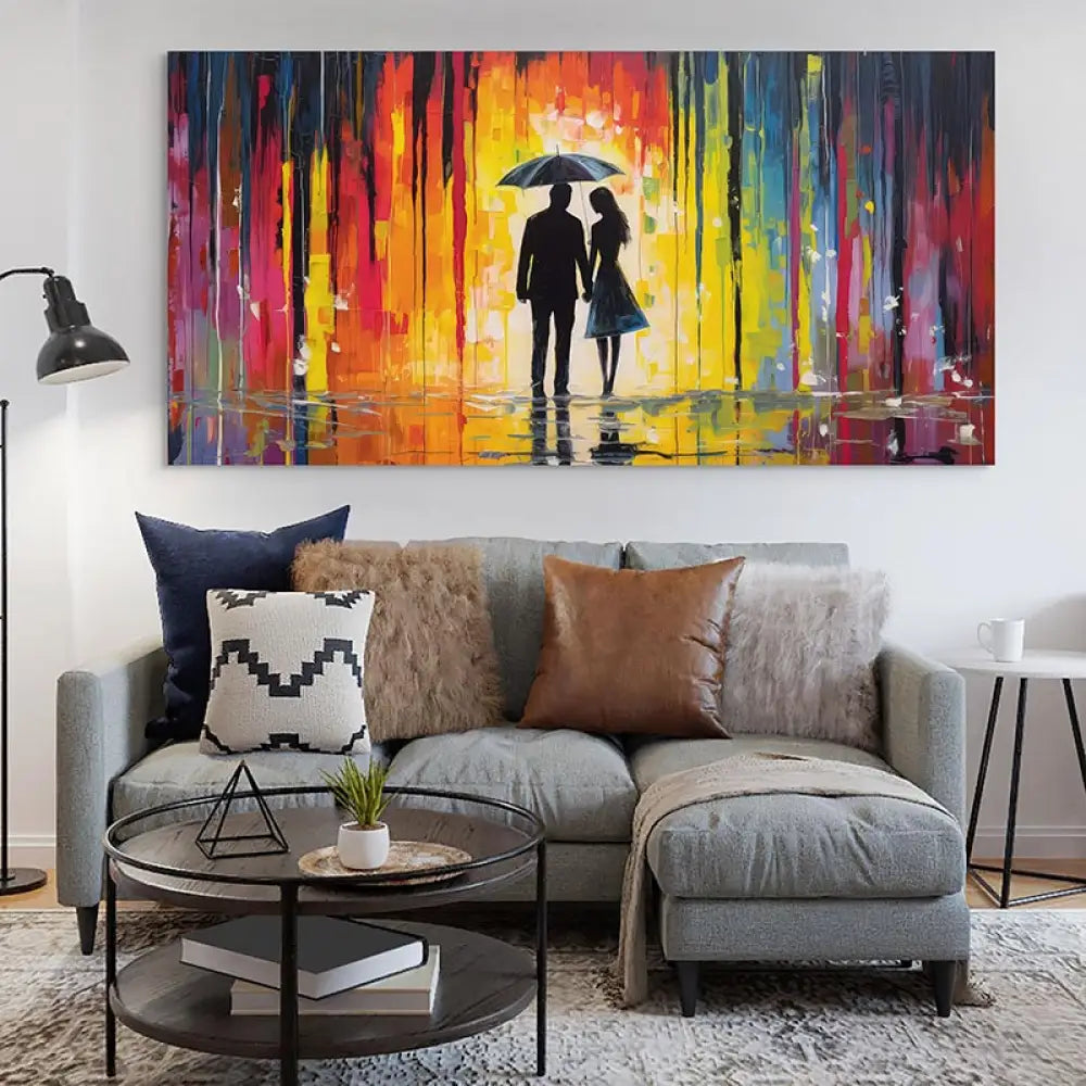 Tableau Moderne Évasion Romantique Tableau Moderne