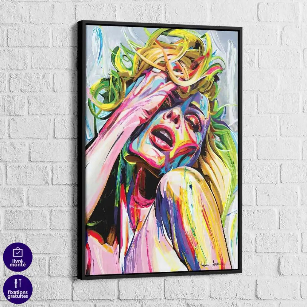 Tableau Moderne Femme Sensuelle - Montableaudeco