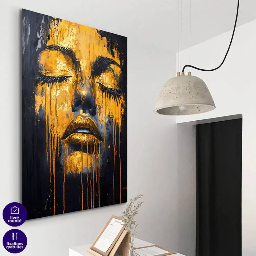 Tableau Moderne Silence Sublime 4