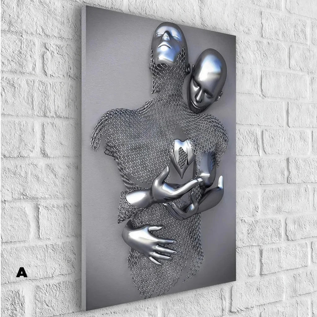 Tableau moderne élégant pour déco intérieure, tableau moderne unique et contemporain