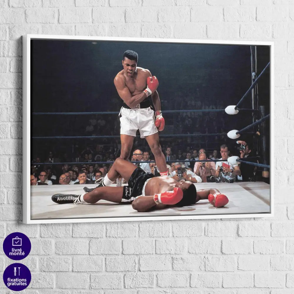 Tableau Mohamed Ali 1967 - Montableaudeco