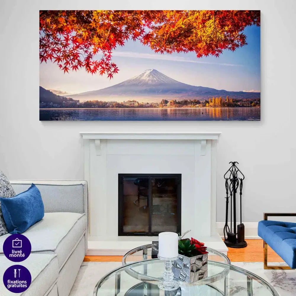 Tableau Montagne Le Printemps - Montableaudeco