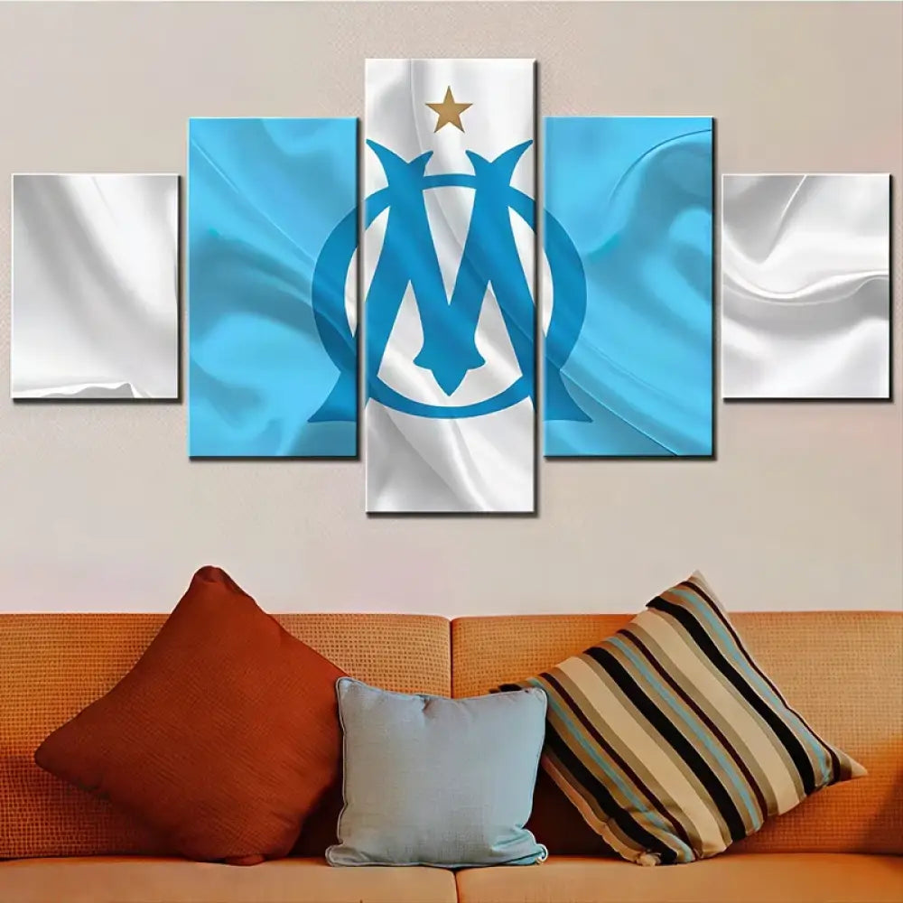 tableau olympique marseille Montableaudeco 5 Parties