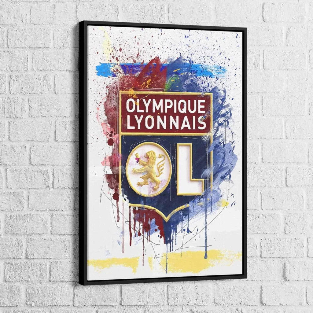 Tableau Olympique Lyonnais - Montableaudeco