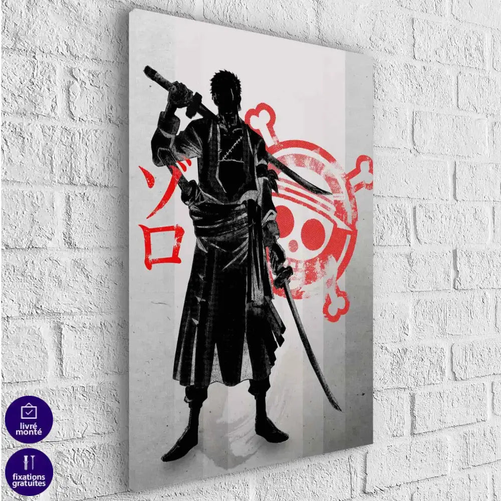 Tableau ONE PIECE Luffy Zoro Sanjî - Montableaudeco