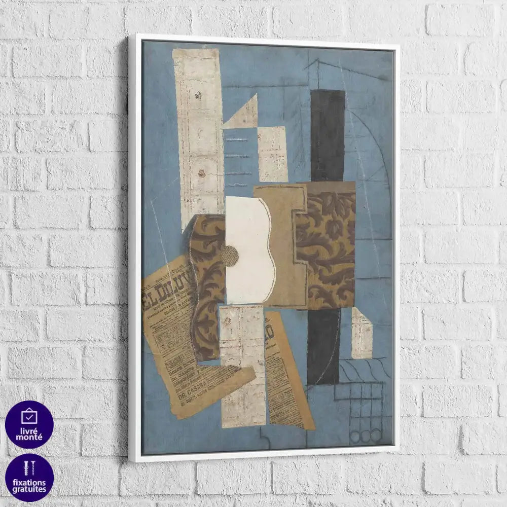 Tableau Pablo Picasso Collection Guitare 1913 - Montableaudeco