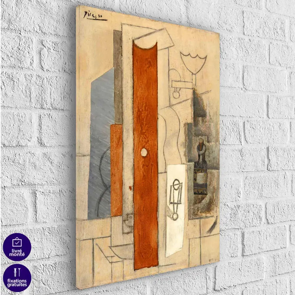 Tableau Pablo Picasso Collection Guitare Bec à Gaz 1913 - Montableaudeco