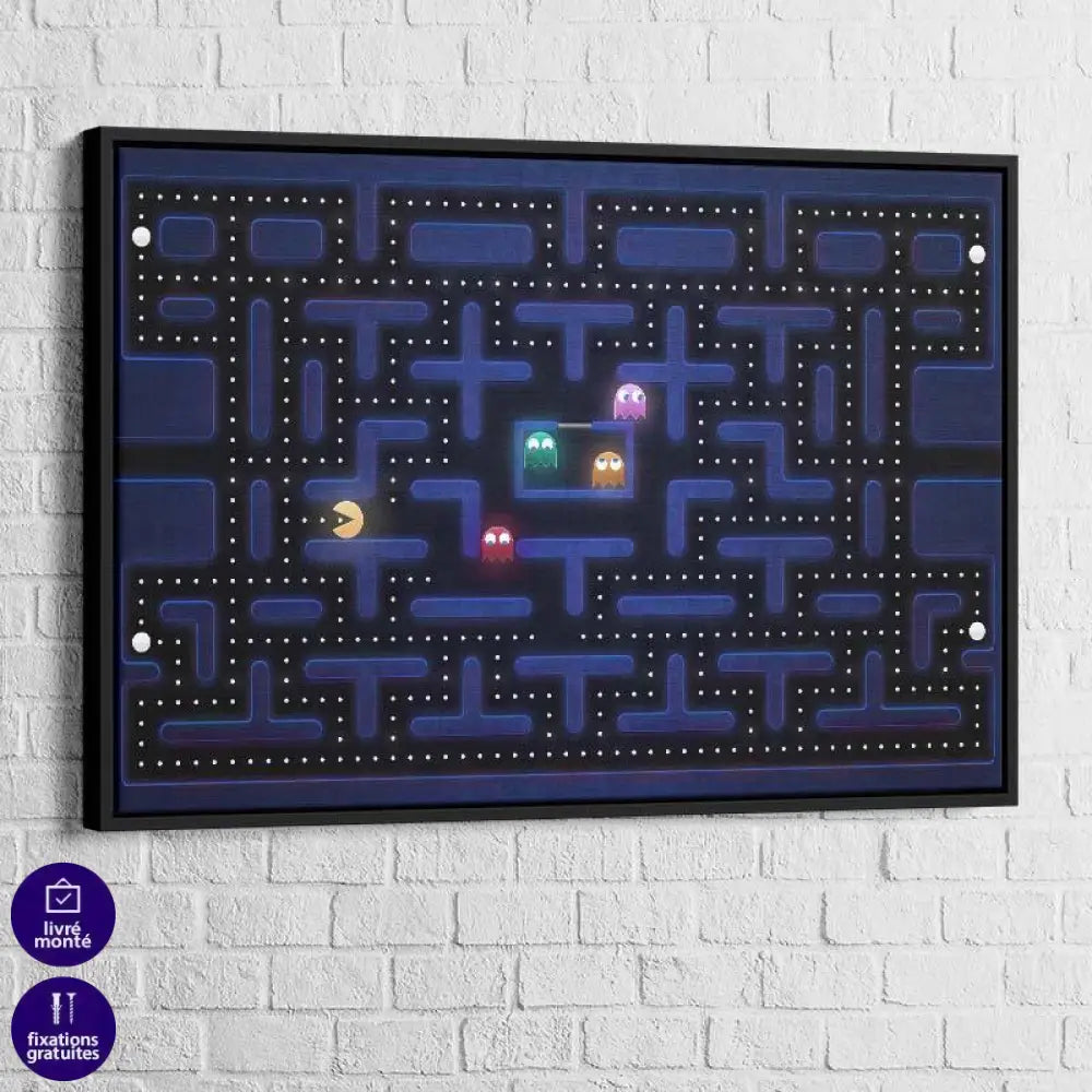 Tableau Pac Man - Montableaudeco