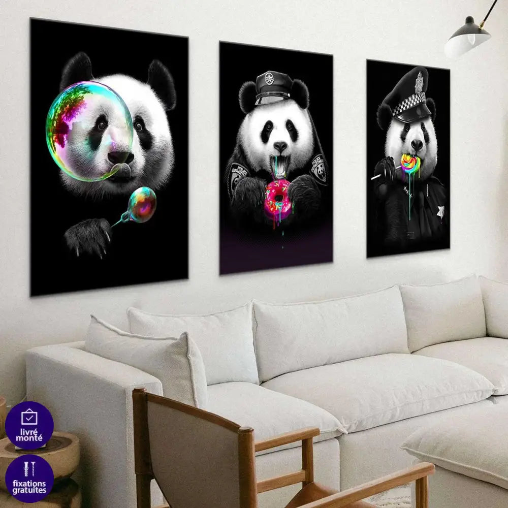 Tableau Panda - Montableaudeco