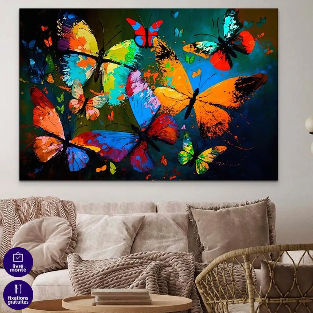 Tableau Papillon | Décoration Tendance | Offre de Bienvenue -20%