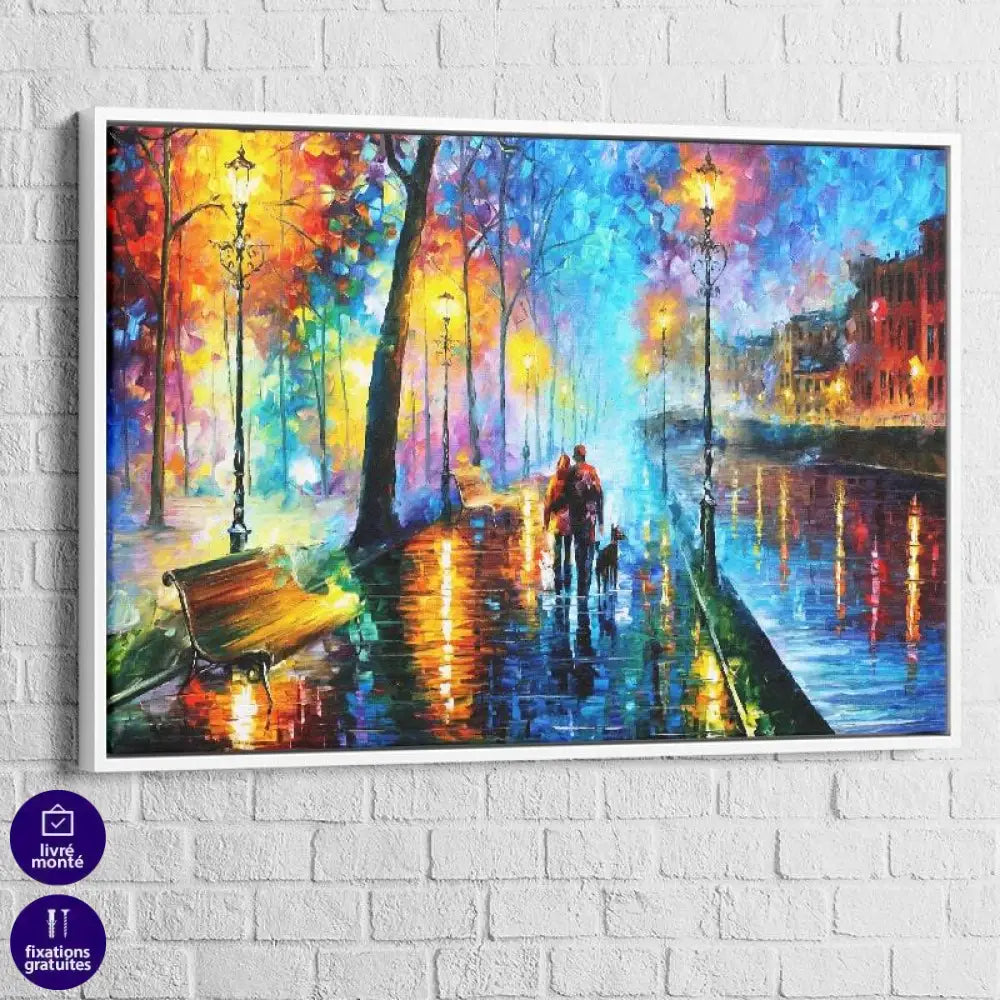 Tableau Paysage Mélodie de nuit - Montableaudeco