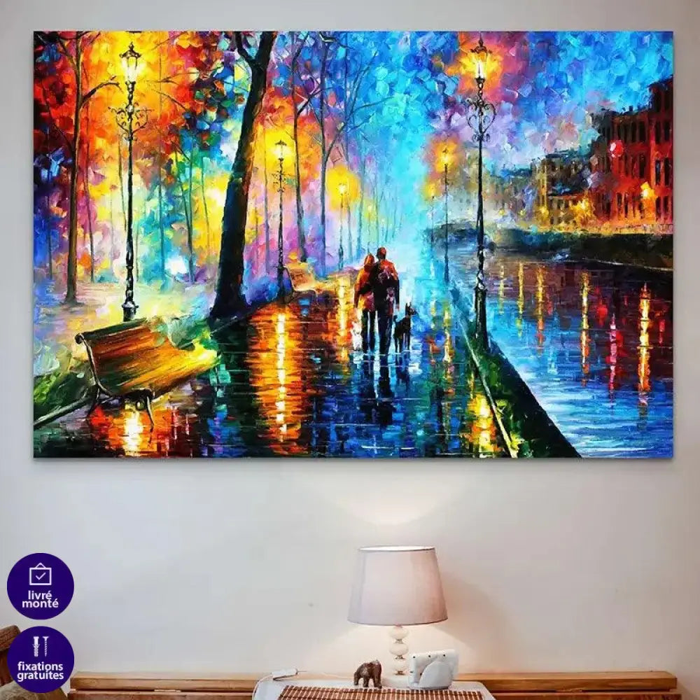 Tableau Paysage Mélodie de nuit - Montableaudeco