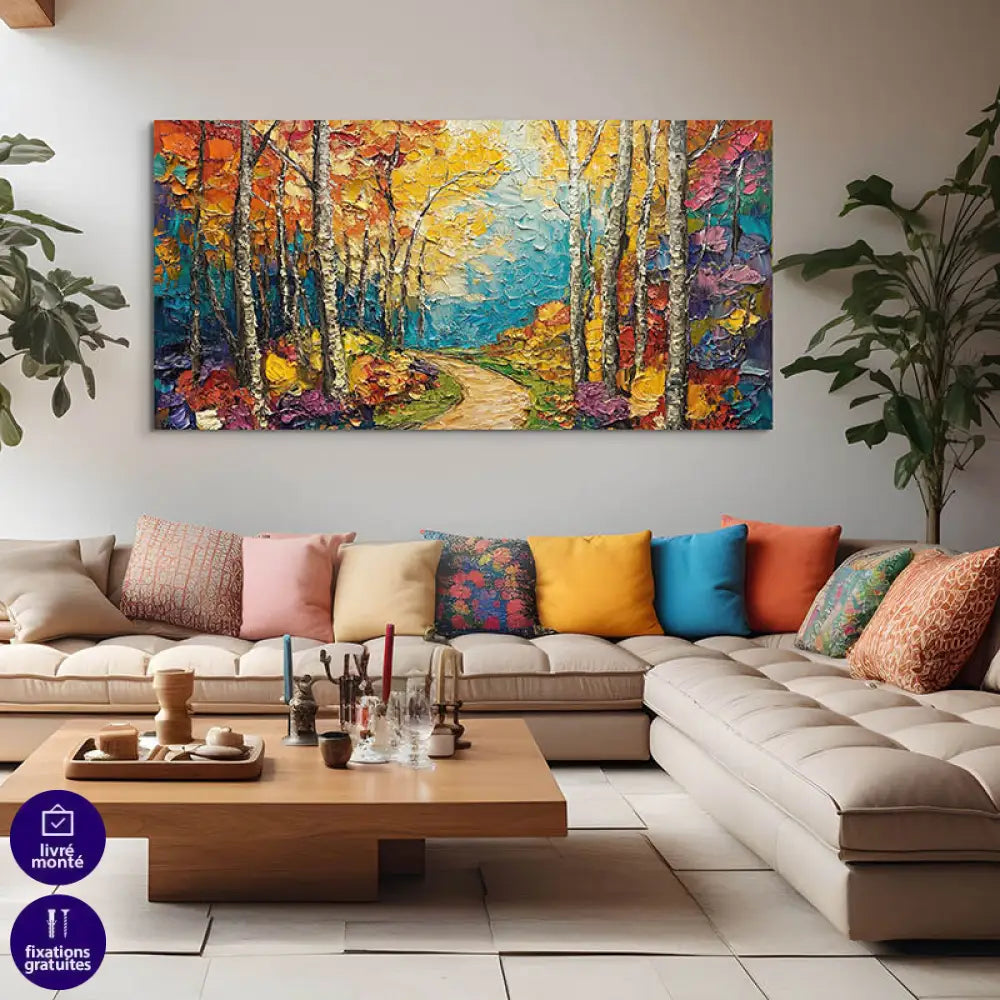 Tableau Paysage Murmure des Arbres 4