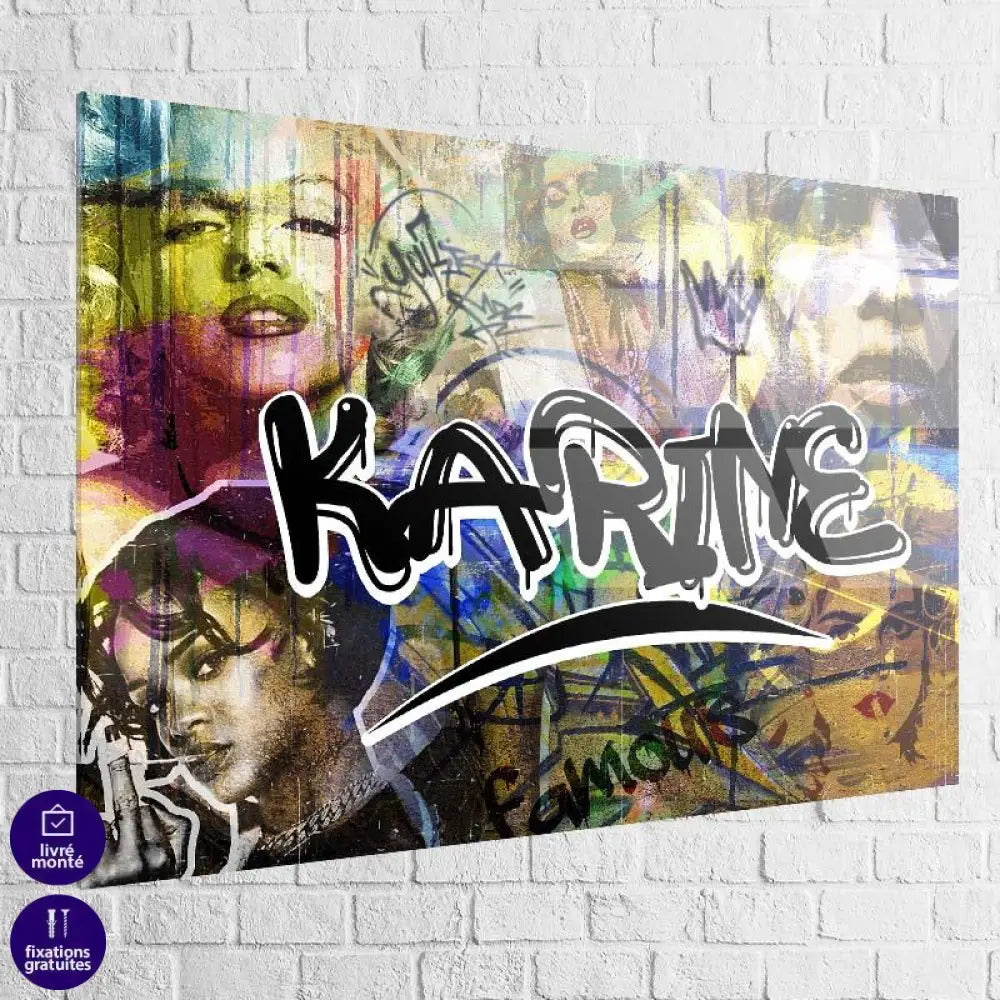 Tableau Personnalisé Prénoms Fille ou Garçon - Montableaudeco