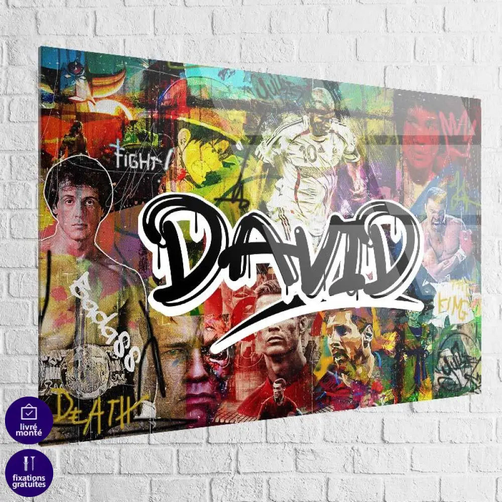 Tableau Personnalisé Prénoms Fille ou Garçon - Montableaudeco