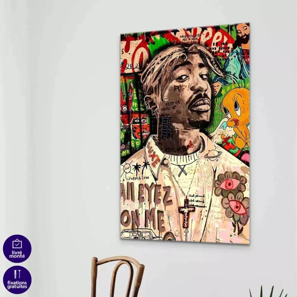 Tableau Personnalisé Street Art - Montableaudeco