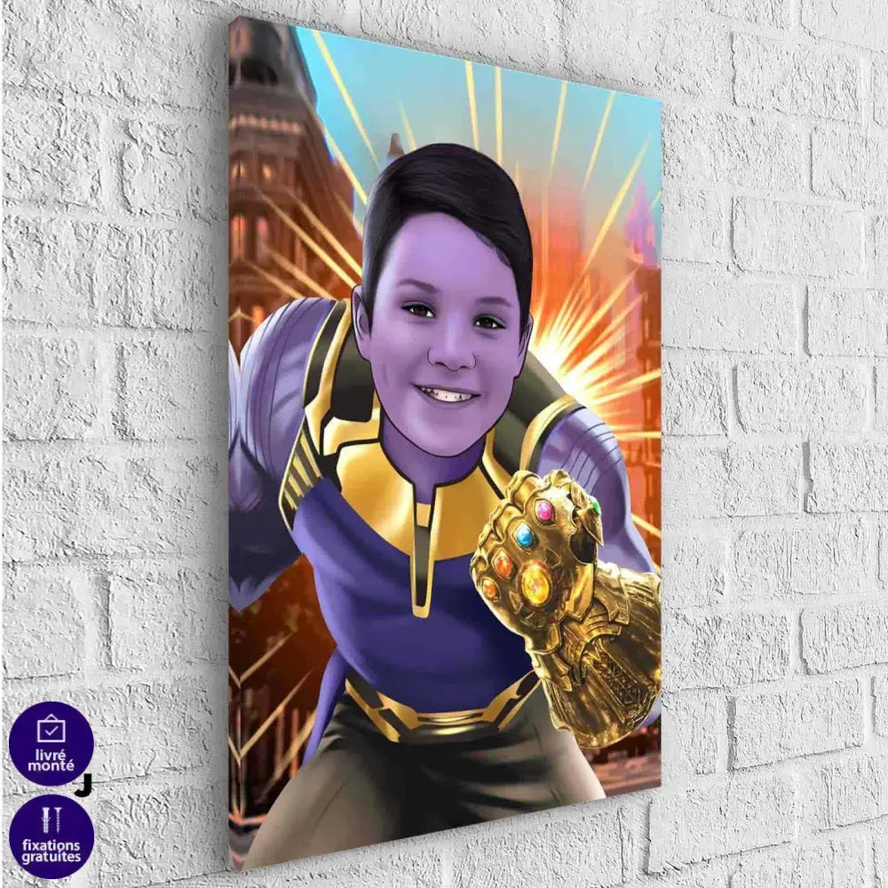 Tableau Personnalisé Super Héros i