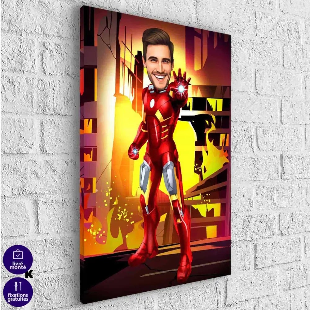Tableau Personnalisé Super Héros k