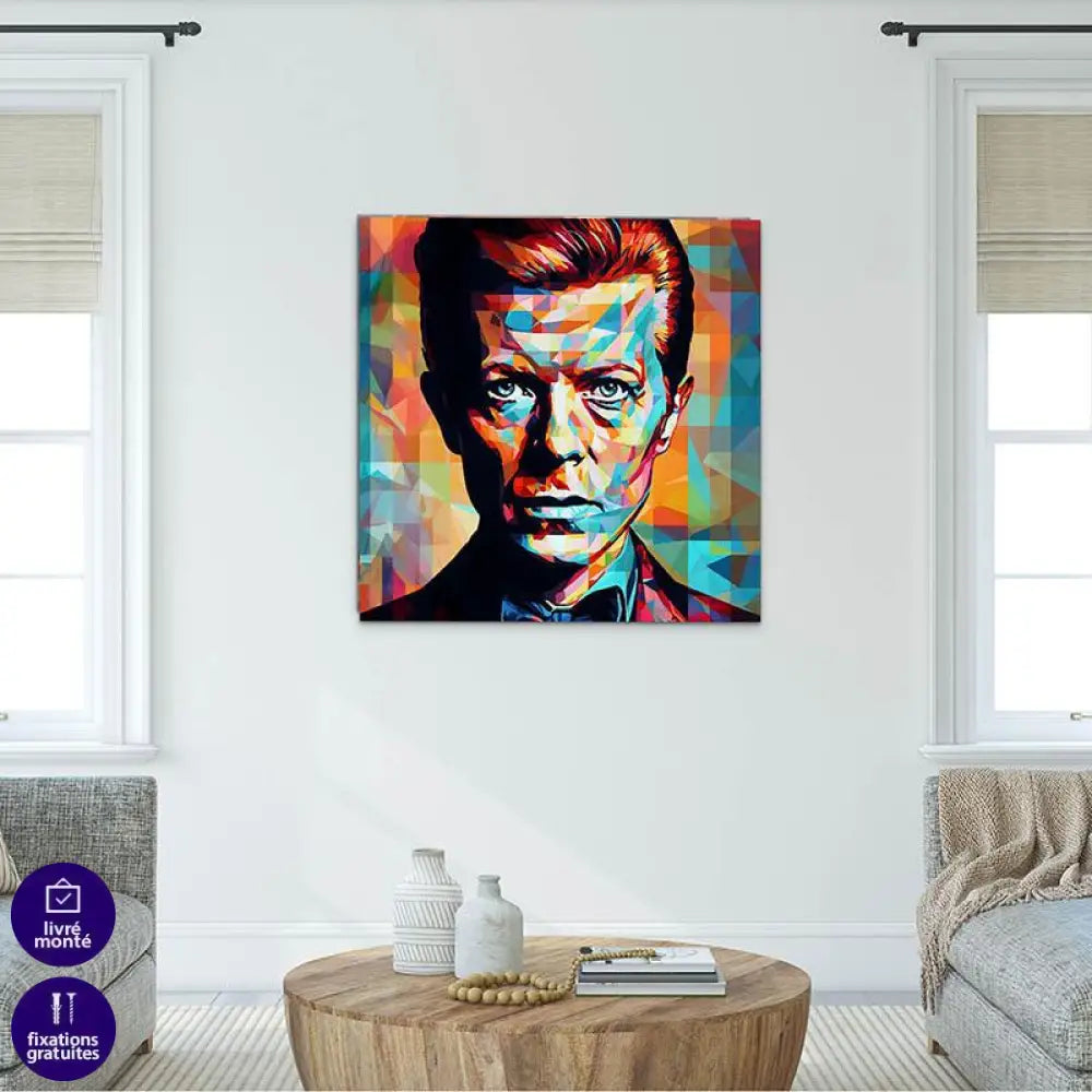 Tableau Pop Art David Bowie - Montableaudeco