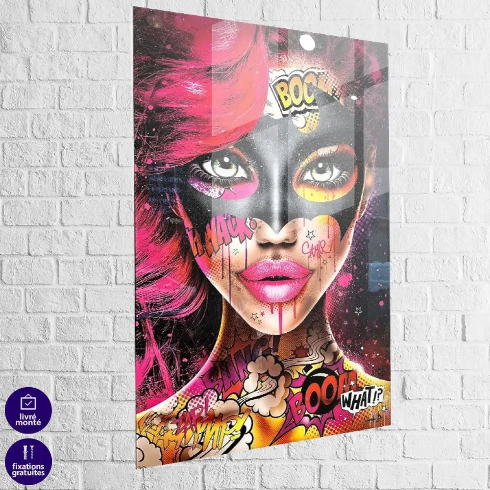 Tableau Pop Art Wonder Pop plexi