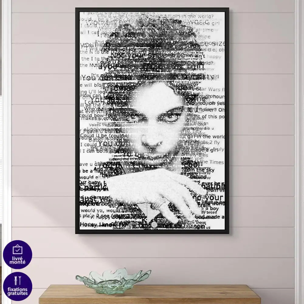 Tableau Prince Révélation Typographique Tableau Célébrité