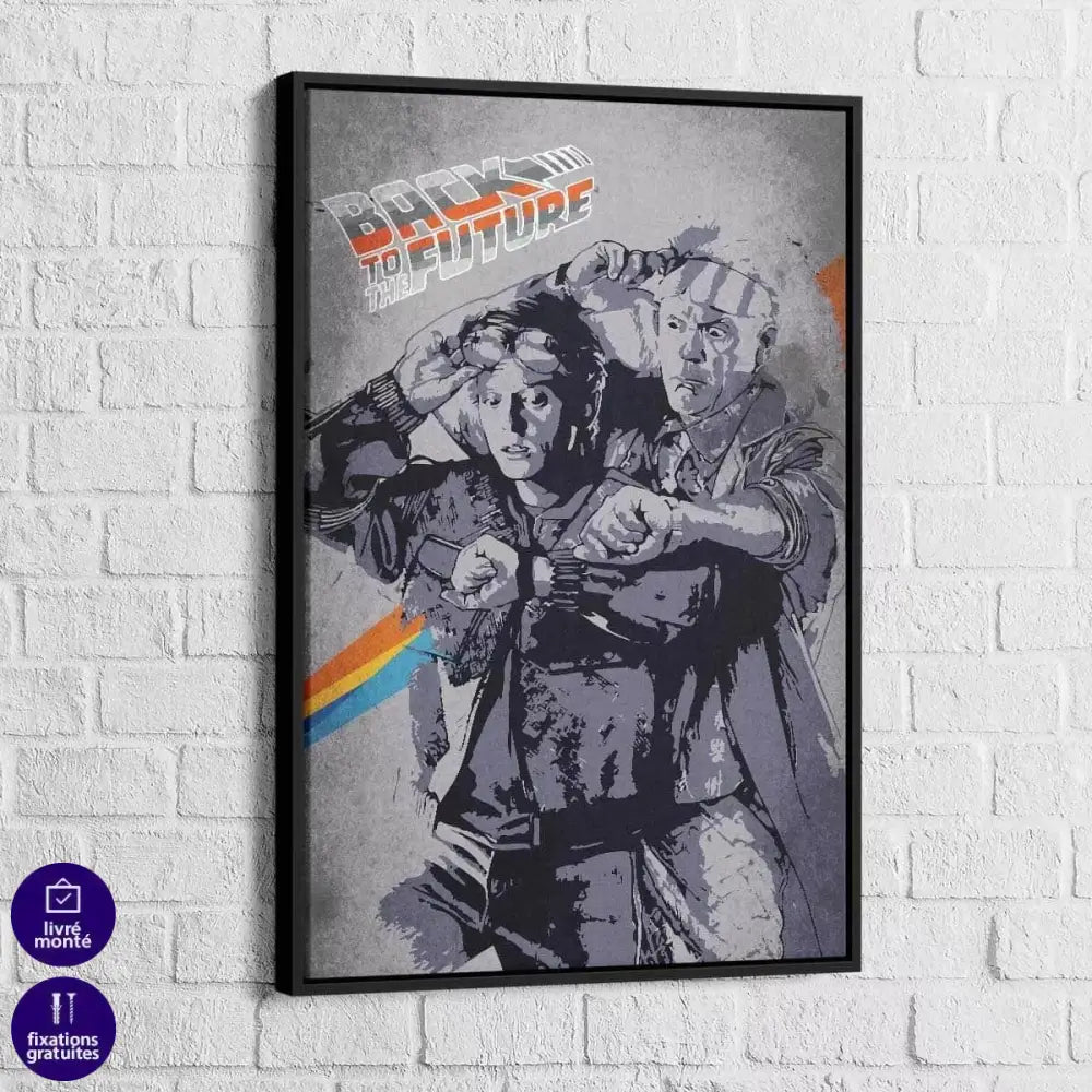 Tableau Retour vers le Futur - Montableaudeco