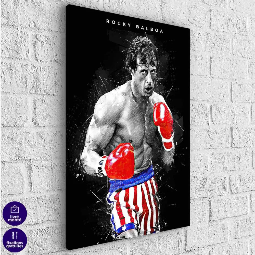 Tableau Rocky Balboa - Montableaudeco