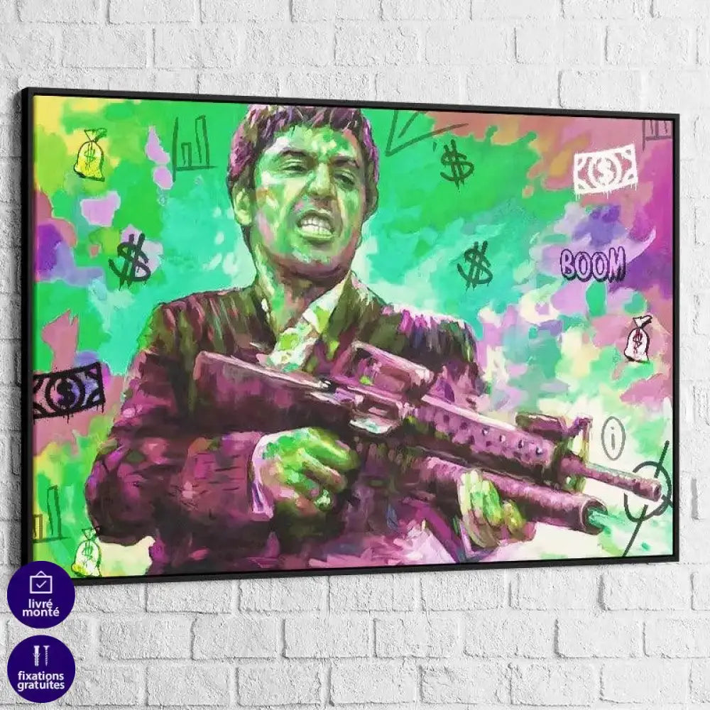 Tableau Cinéma | Scarface | Profitez de L'Offre de Bienvenue -20%