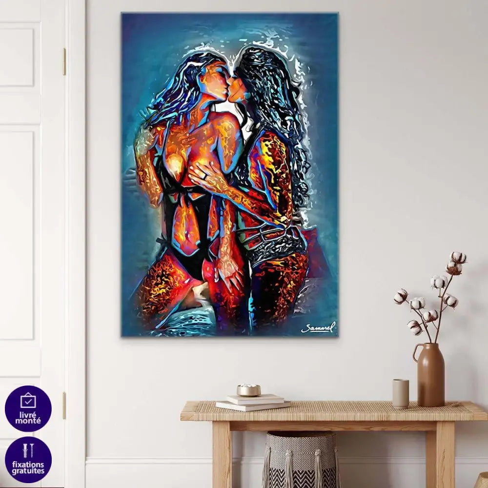 Tableau Sexy Un amour de Femme - Montableaudeco