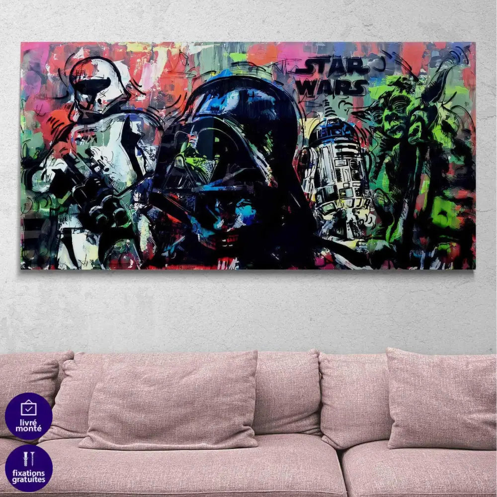 Tableau Star Wars Artistique - Montableaudeco