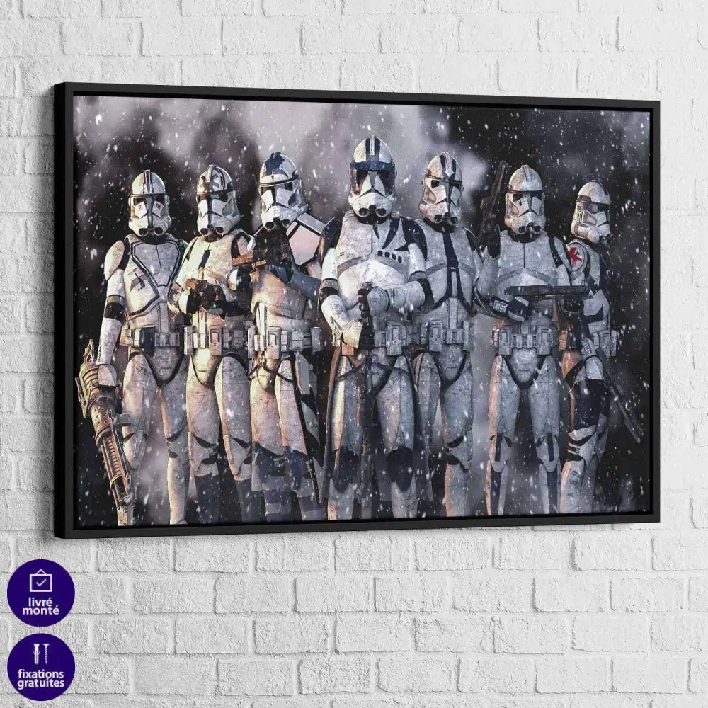 Tableau Star Wars Chasseur de Prime - Montableaudeco