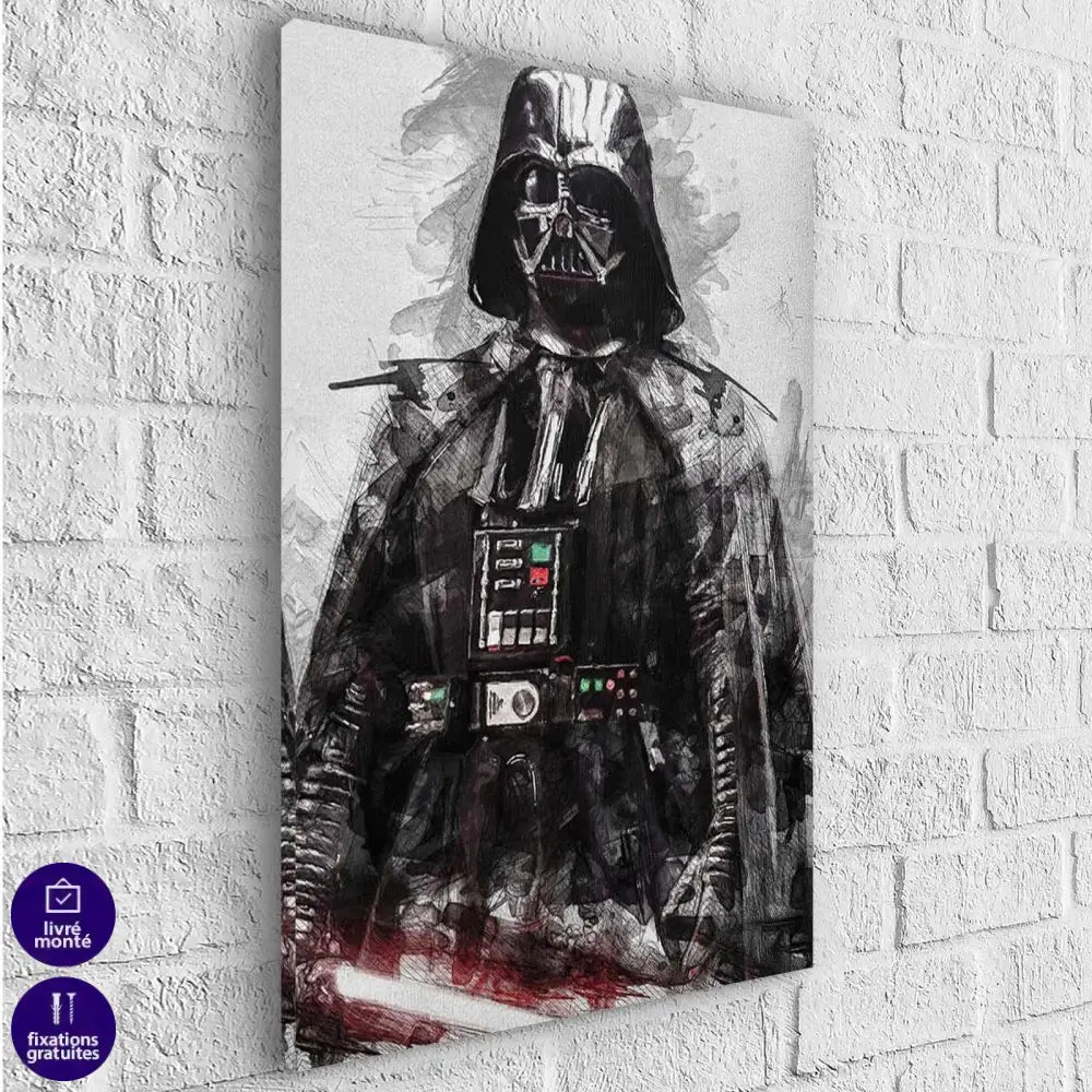 Tableau Star Wars Dark Vador - Montableaudeco