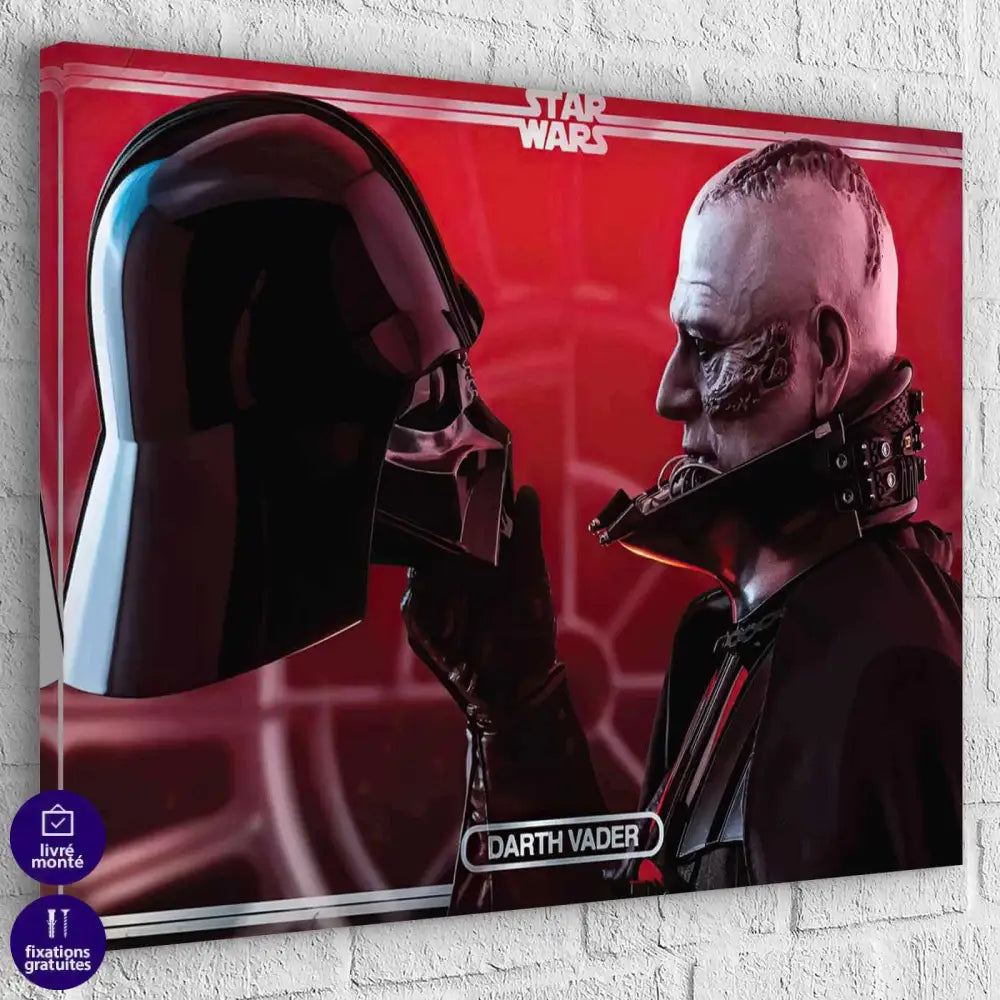 Tableau Star Wars Dark Vador Original - Montableaudeco
