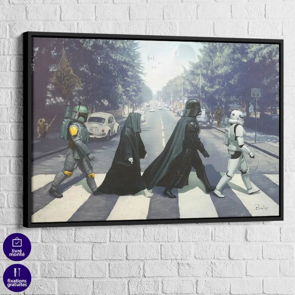 Tableau Star Wars en Mode Beatles d