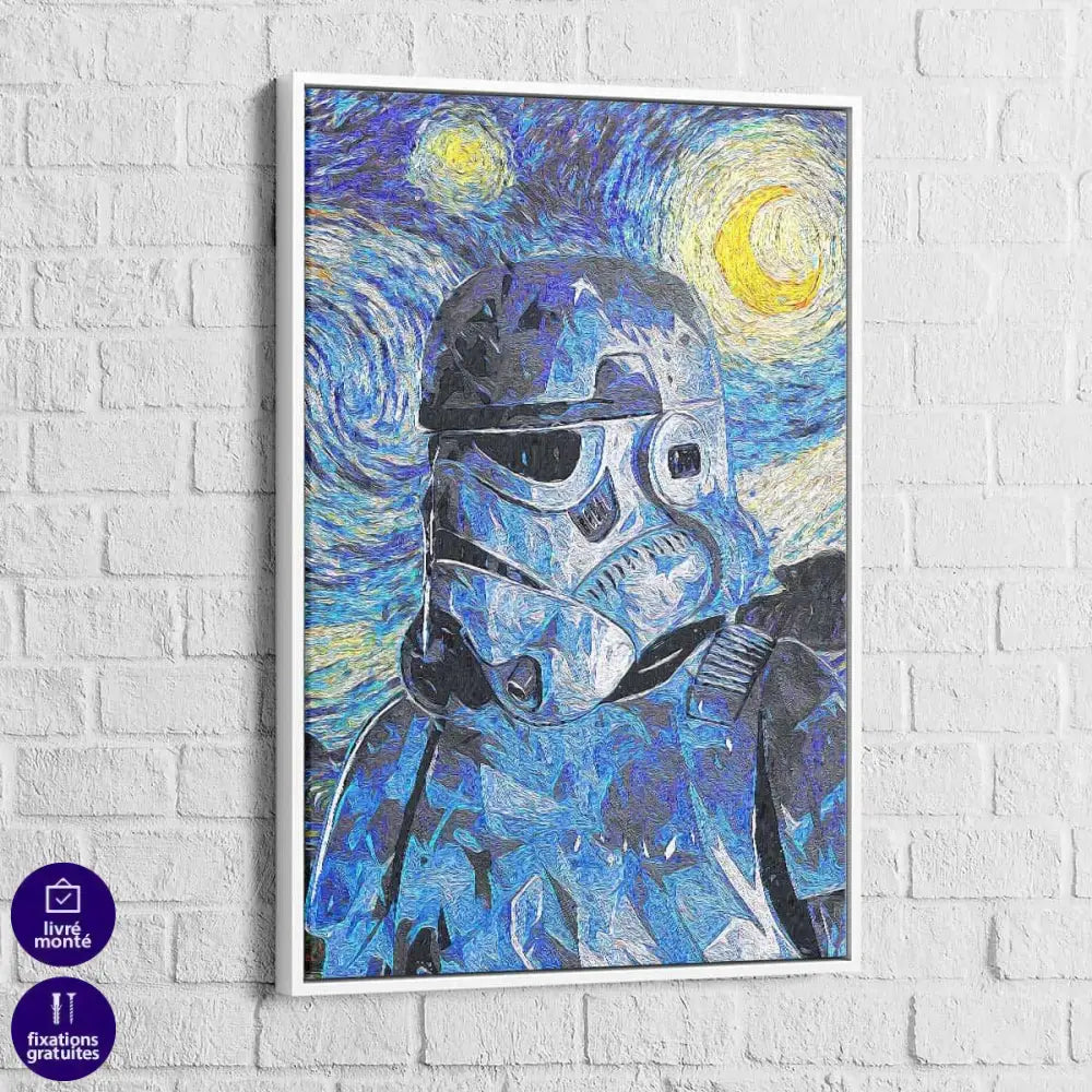 Tableau Star Wars Van Gogh Collection - Montableaudeco