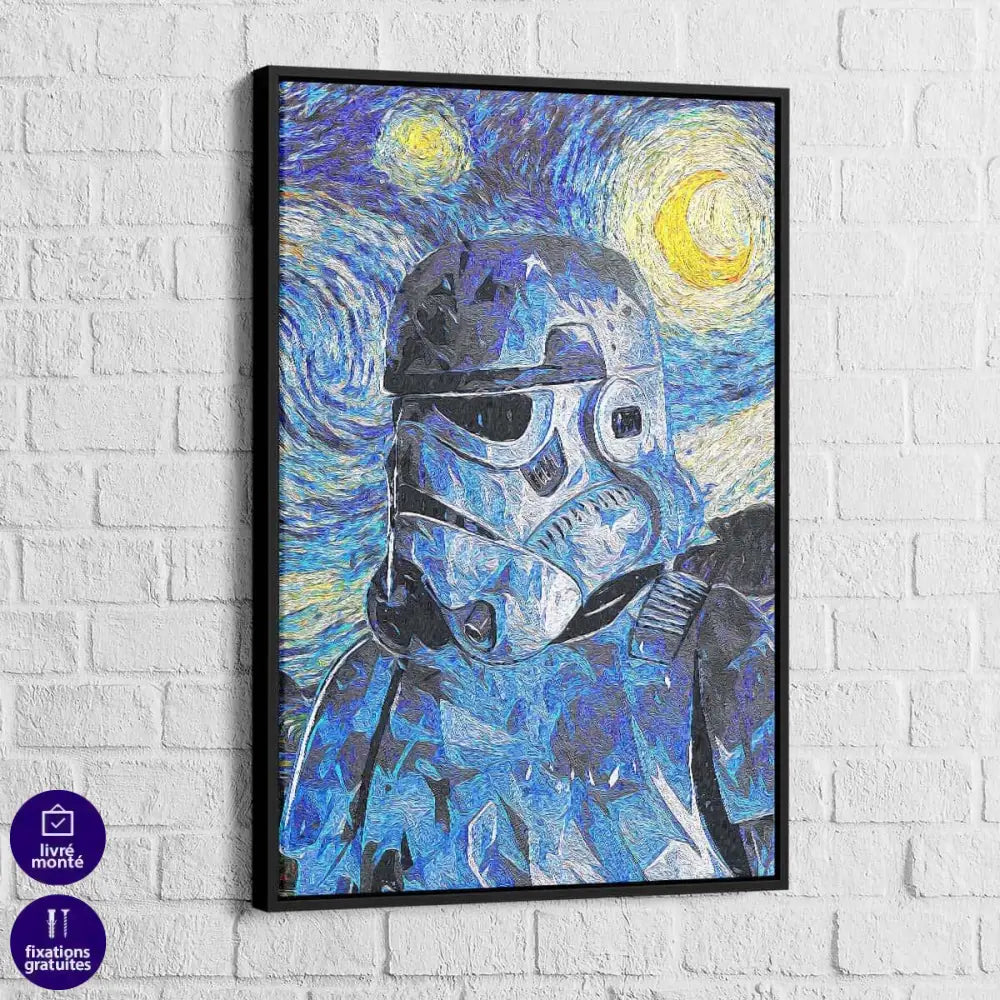 Tableau Star Wars Van Gogh Collection - Montableaudeco