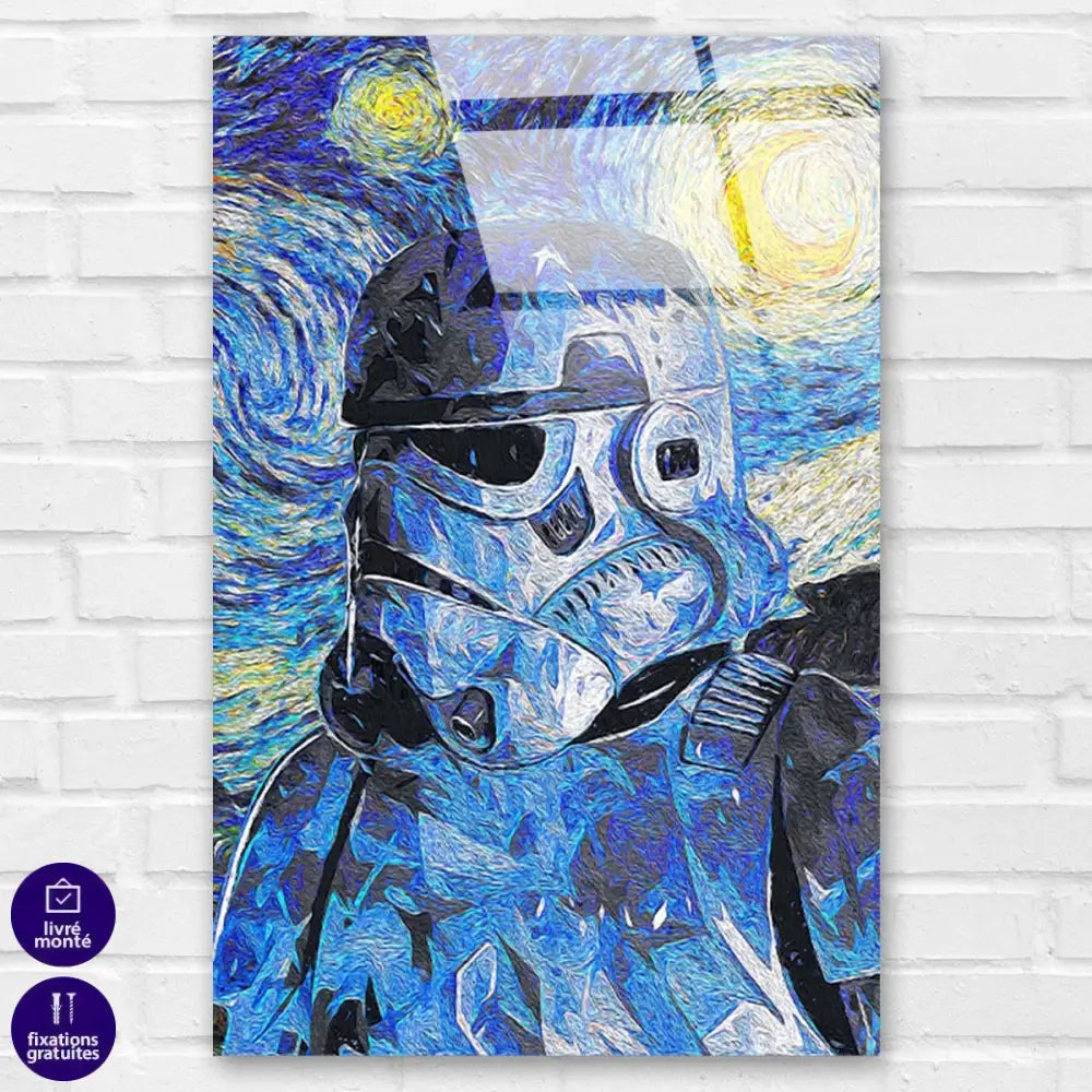 Tableau Star Wars Van Gogh Collection - Montableaudeco