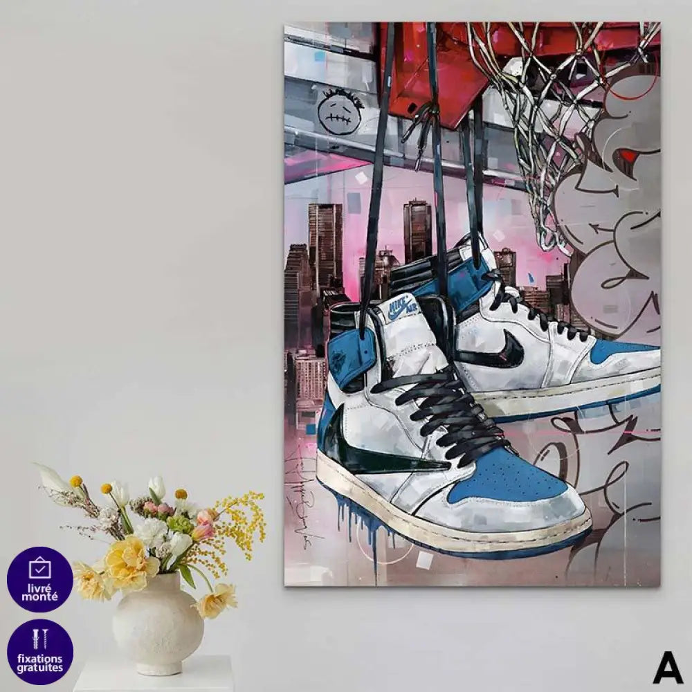 Tableau Street Art Air Basket Collection - Montableaudeco
