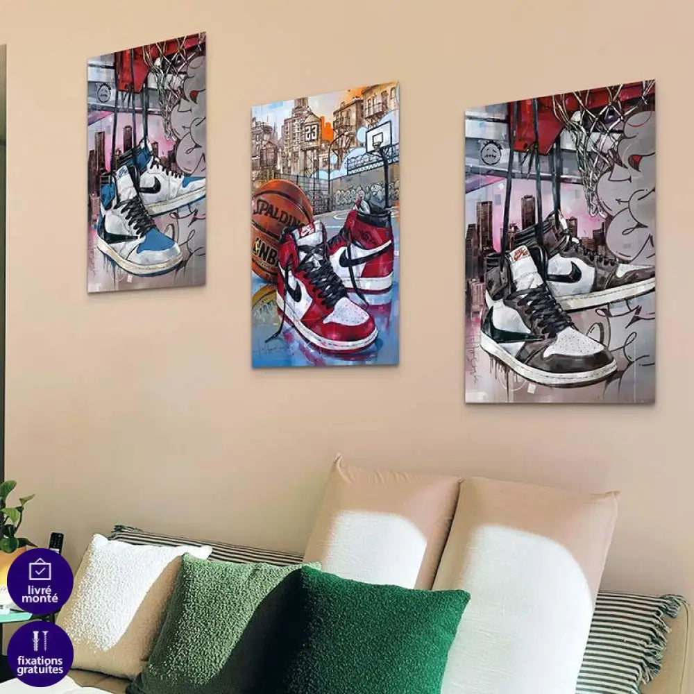 Tableau Street Art Air Basket Collection - Montableaudeco